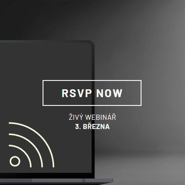 Hvězda webináře black modern-simple