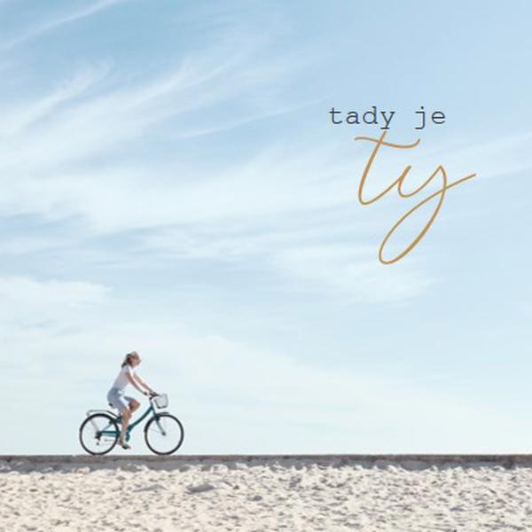 Tady je to pro vás blue modern-simple