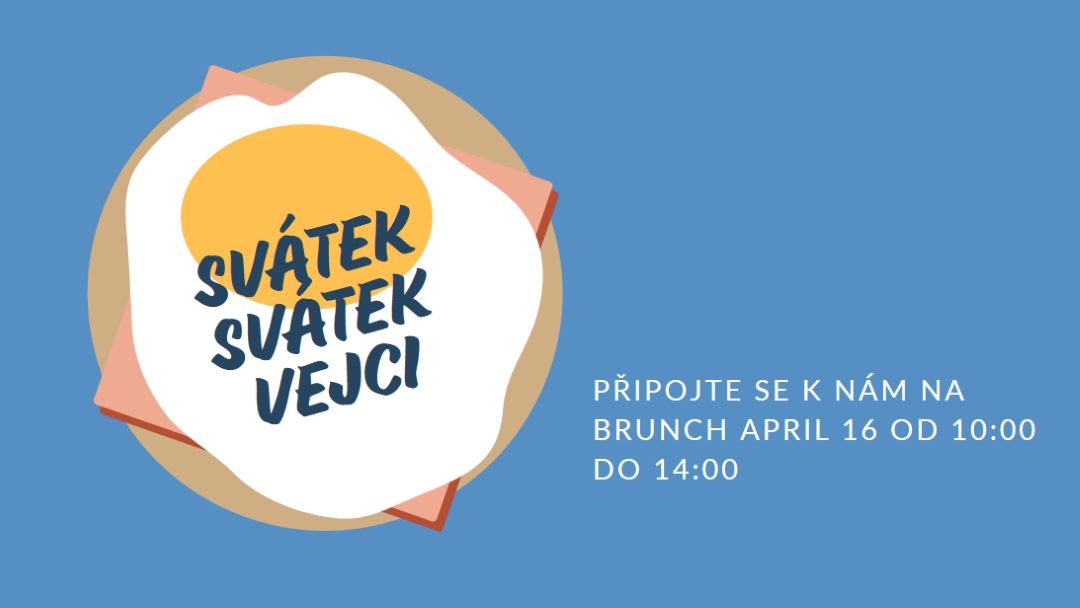Svátek Svátek vejci blue whimsical-color-block