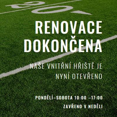 Dokončení renovace green modern-simple