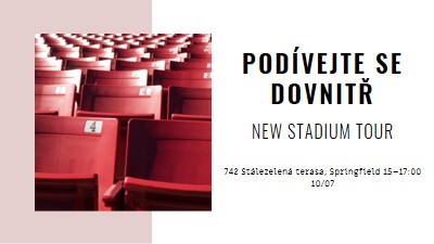 Podívejte se dovnitř red modern-simple