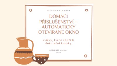 Nutnost příslušenství orange organic-boho