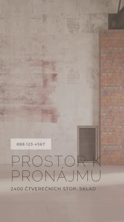 Prostor k pronájmu brown modern-simple