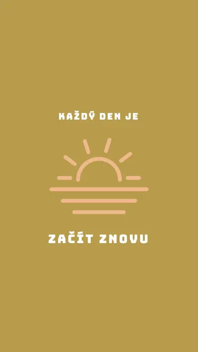 Denní přestávka brown modern-simple