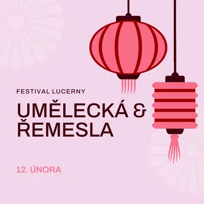Lantern festival workshop pink modern,whimsical,graphics,minimal,bold,typographic