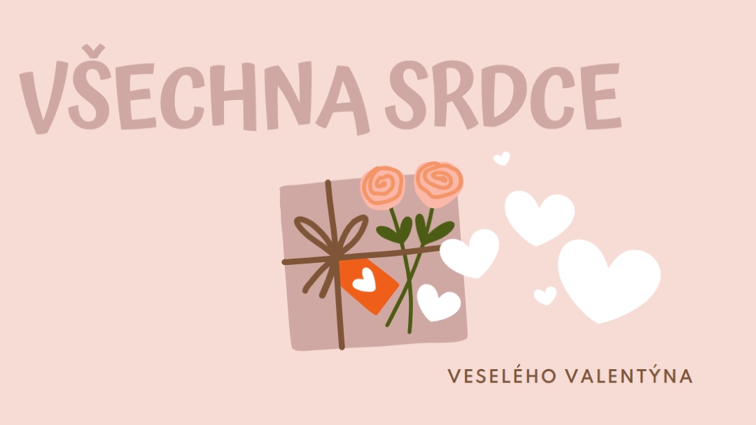 Všechna srdce pink whimsical-color-block