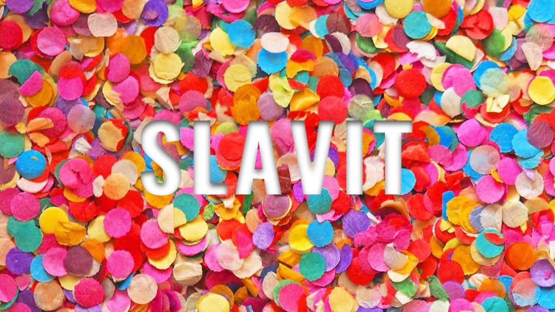 Zábavný veletrh pink modern-bold