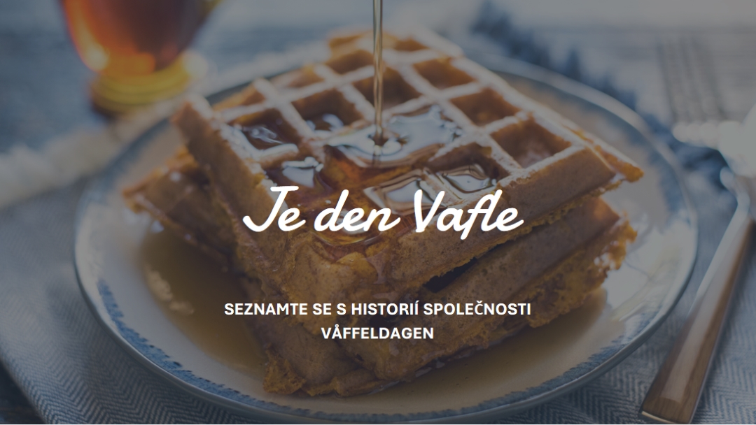 Je den Vafle blue modern-simple