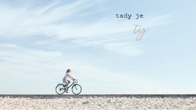 Tady je to pro vás blue modern-simple