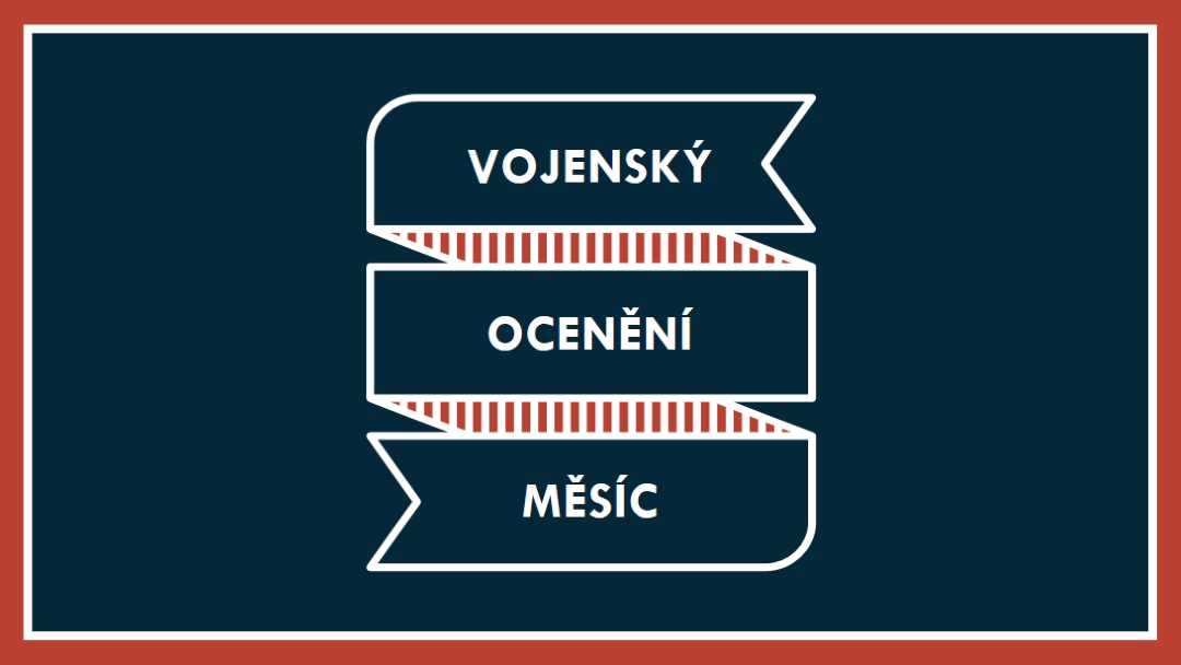 Oslava měsíce vojenského ocenění blue modern-simple