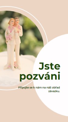 Jste vyzváni k potvrzení pink modern-simple