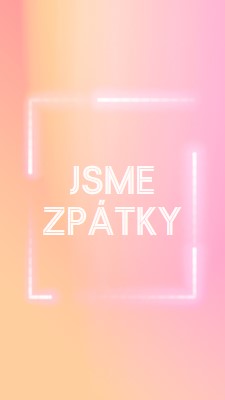 Snappy comeback pink modern-bold