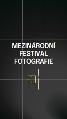 Mezinárodní festival fotografie black modern,moody,camera,grid,geometric,pattern