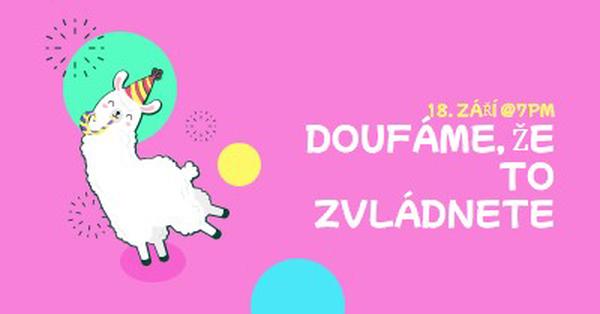 Doufáme, že to zvládnete. pink bold.-playful,graphic