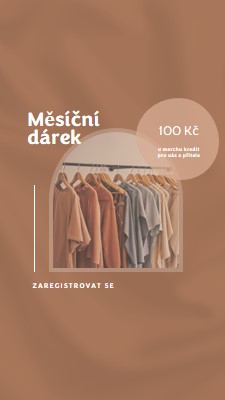 Terakotové textilie brown organic-simple