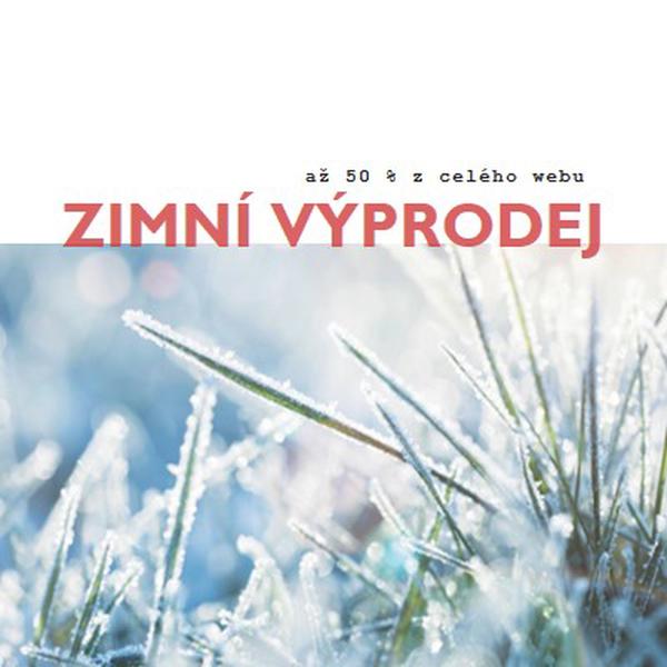 Zimní ráno white modern-simple