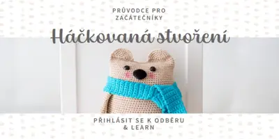 Průvodce háčkováním pro začátečníky white organic-simple
