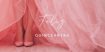 Barvy quinceanera pink modern-simple