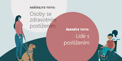 Podpora osob s postižením green modern-color-block