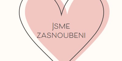 Všechno srdce pink modern-simple