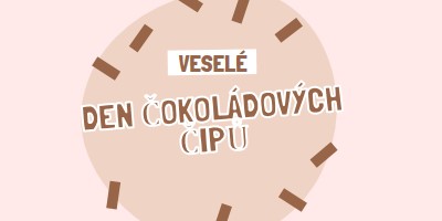 Šťastný čokoládový den brown organic-simple