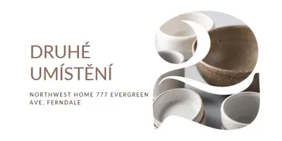 Druhé umístění je otevřené white modern-simple