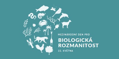 Oslavte Světový den biologické rozmanitosti blue modern-simple