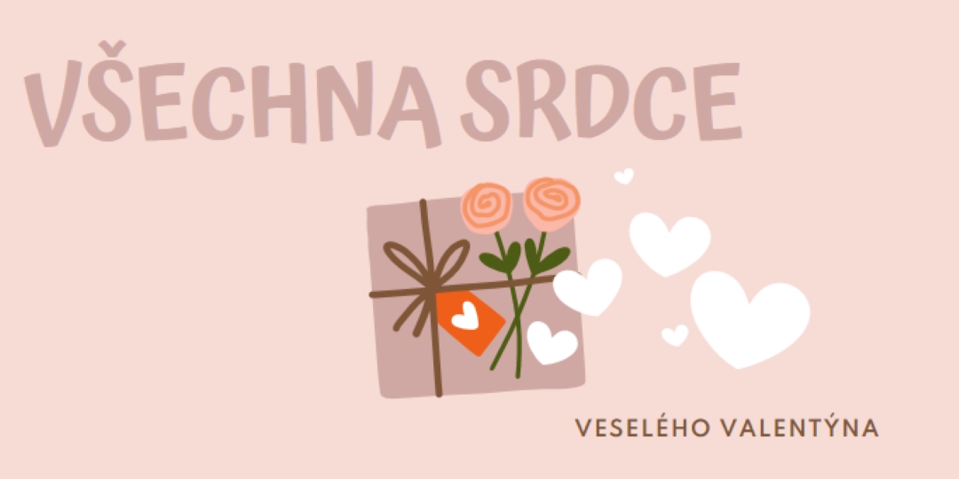 Všechna srdce pink whimsical-color-block