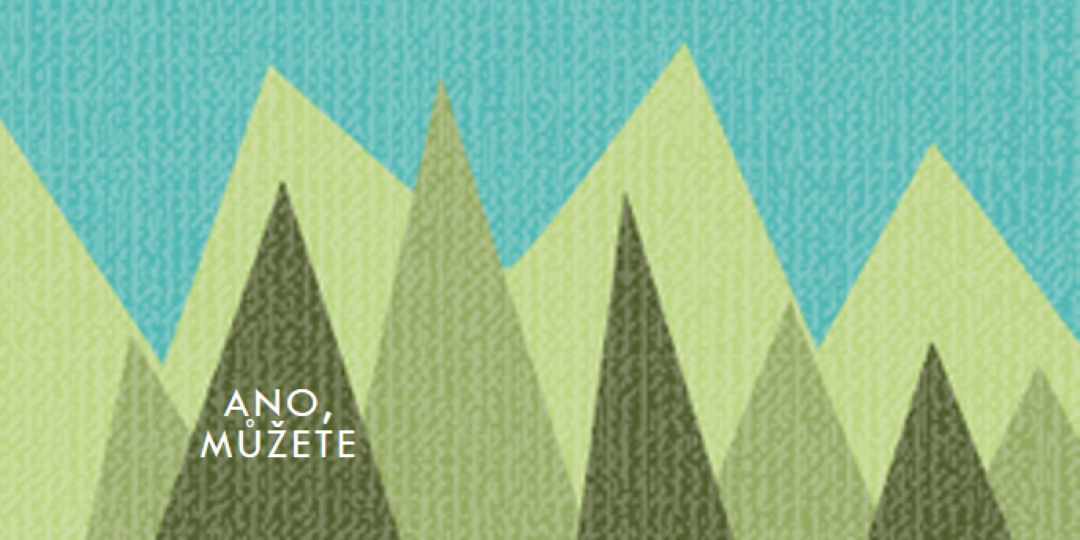 Od špičky k vrcholu green modern-bold
