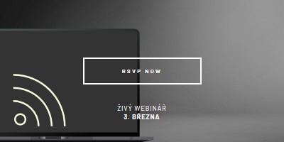 Hvězda webináře black modern-simple