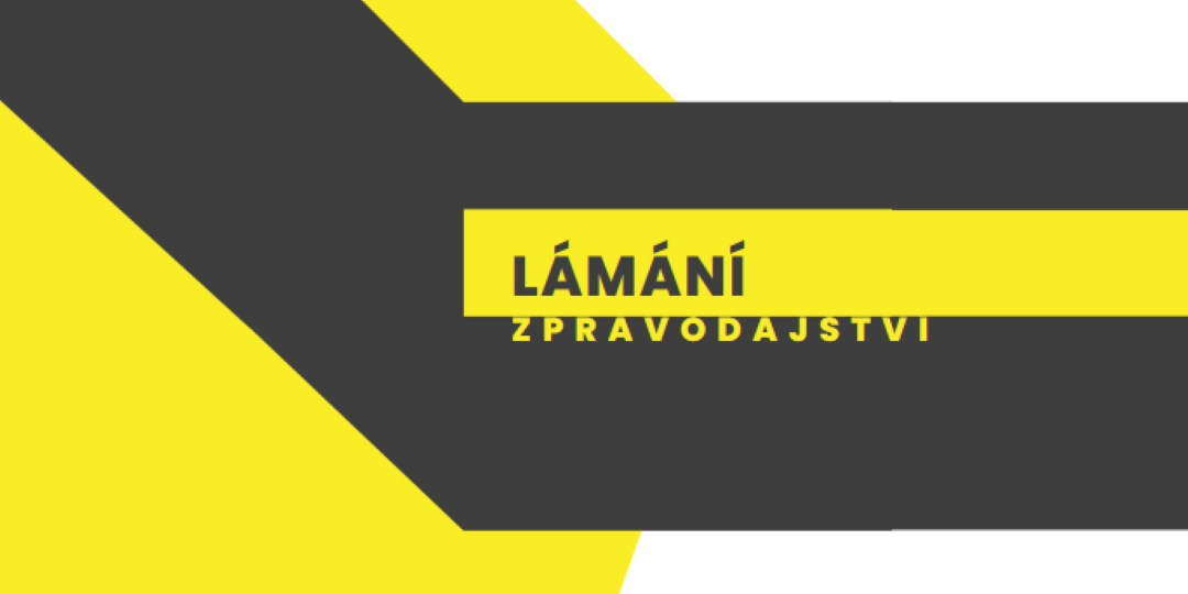 Blesk zpráv yellow modern-bold