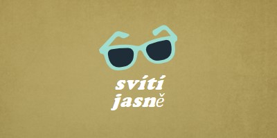 Zářit jasné slunce green vintage-retro