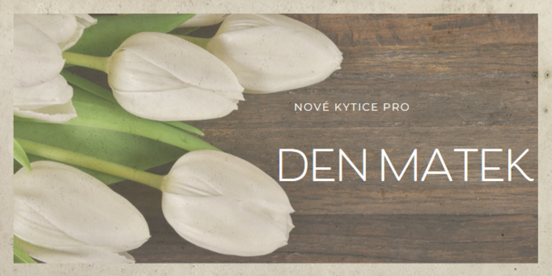 Matčina kytice brown modern-simple
