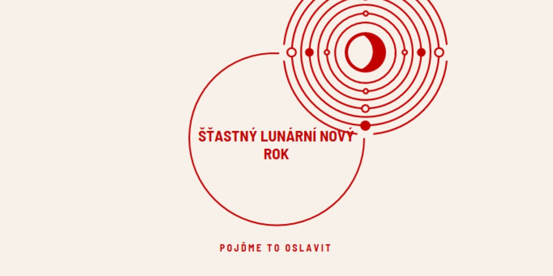 Oslavme lunární nový rok white modern-simple