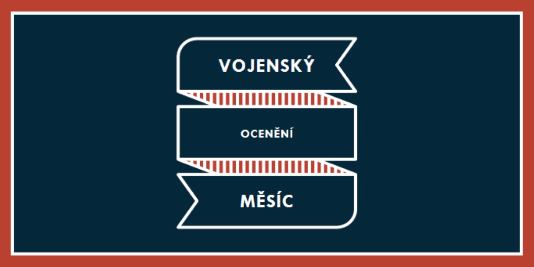 Oslava měsíce vojenského ocenění blue modern-simple