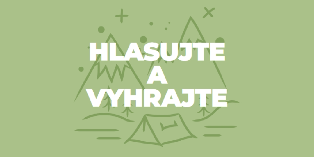 Hlasujte a vyhrajte green whimsical-line