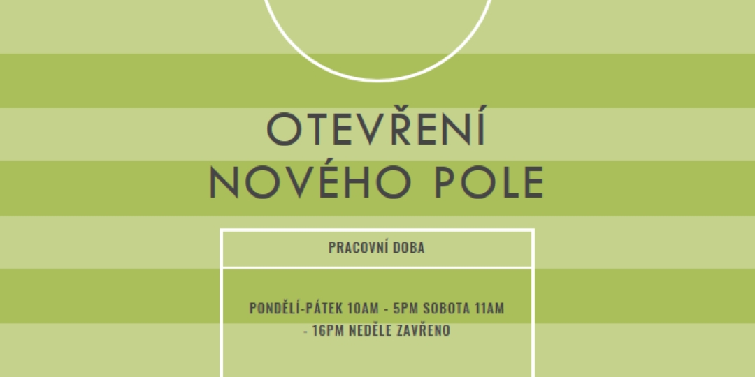 Cíle pole green modern-geometric-&-linear