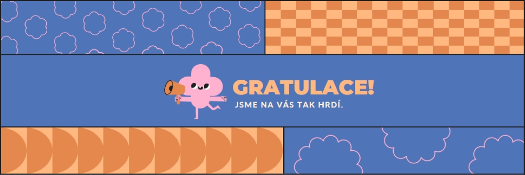Hrdý a jasný blue vintage-retro
