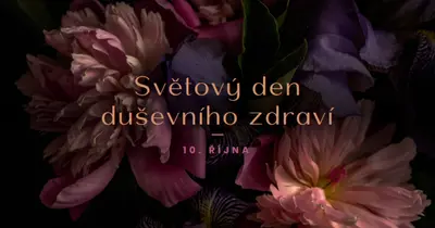 Ochrana duševního zdraví purple modern-simple