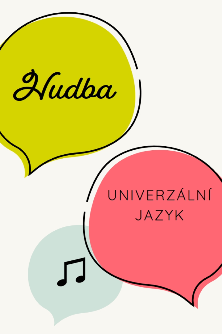 Hudební jazyk white whimsical-line