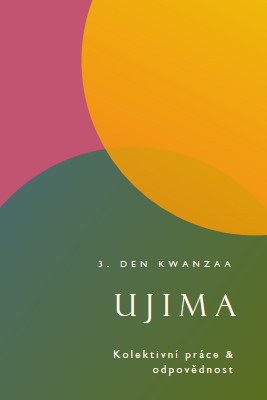 3. den Kwanzaa green modern-bold