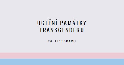 Trans životy jsou důležité gray modern-simple