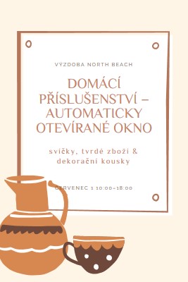 Nutnost příslušenství orange organic-boho