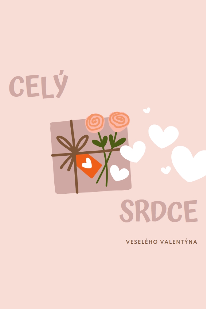 Všechna srdce pink whimsical-color-block
