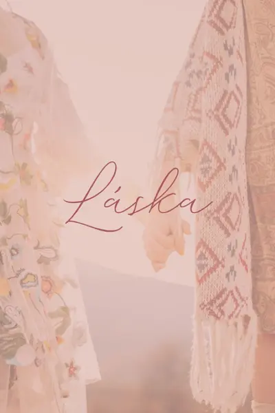 Český sen pink organic-boho