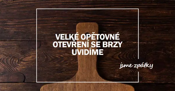 Jsme zpátky brown modern-simple