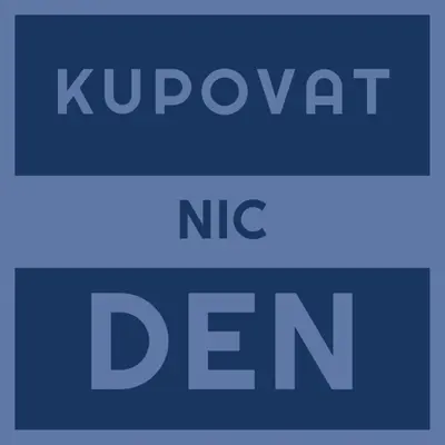 Přestaňte a nenakupujte blue modern-bold