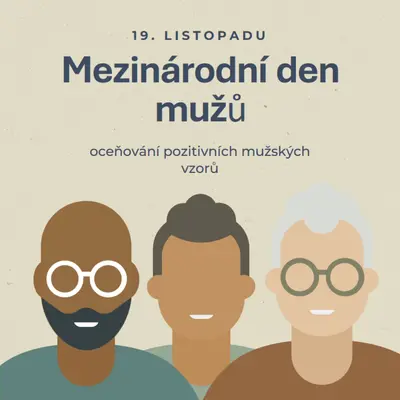 Mezinárodní den mužů gray modern-color-block