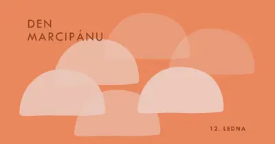 Den marcipánu orange organic-simple