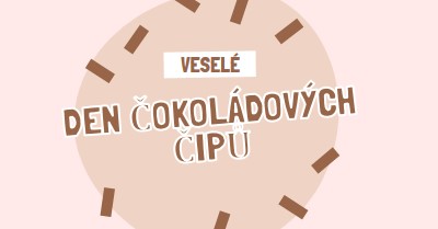 Šťastný čokoládový den brown organic-simple